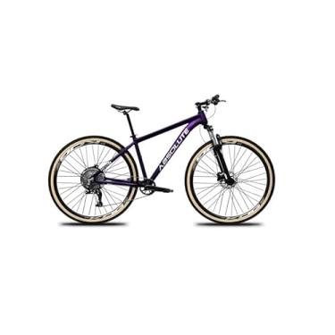 Imagem de Bicicleta Aro 29 Absolute Nero 5 12v Suspensão Trava Guidão Freios Hidráulicos 1x12v Pedivela Hollowtech Pneus Faixa (Roxo, 13.8)