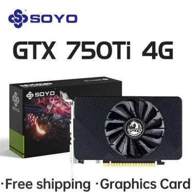 Imagem de Placa De Vídeo GTX 750Ti 4G GDDR5 128Bit PCI-E 3.0 Para Jogos Componen