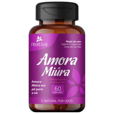 Imagem de Amora Miúra 100% Pura 500 mg por Dose | 60 Cápsulas | Suplemento Natural Suporte e Equilíbrio Para Mulher | Suplemento Feminino Antioxidante