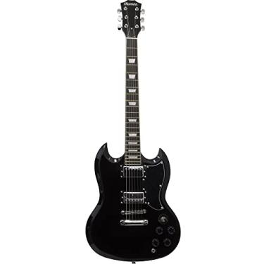 Imagem de Guitarra Elétrica SG de Madeira Maciça Thomaz TEG 340 Preto