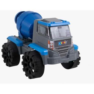 Imagem de Caminhao Forte Betoneira 28,5X19X18,5CM - Kendy Brinquedos