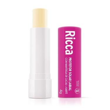 Imagem de Protetor Labial Com Manteiga De Cacau + Karite Fps 15 Ricca