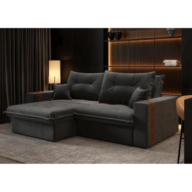 Imagem de Sofá-cama Ipanema  3 Lugares  Suede 200cm