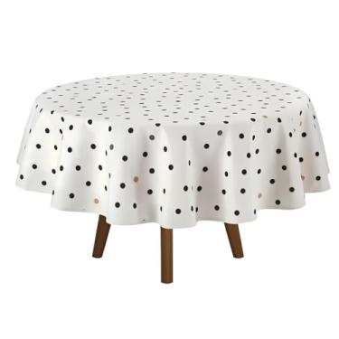 Imagem de Toalha de Mesa Redonda 4 Lugares Limpa Fácil Döhler (Menu)