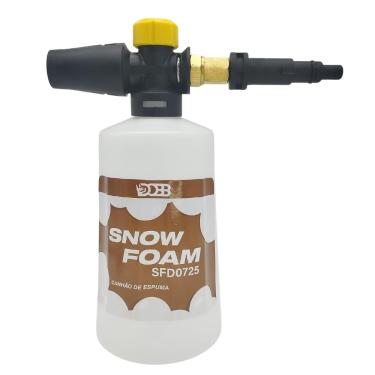 Imagem de Aplicador Snow Foam Canhão Espuma Residencial 700ml Compatível com Hyundai HYPW70P HYPW90P HYPW110P Encaixe Plástico