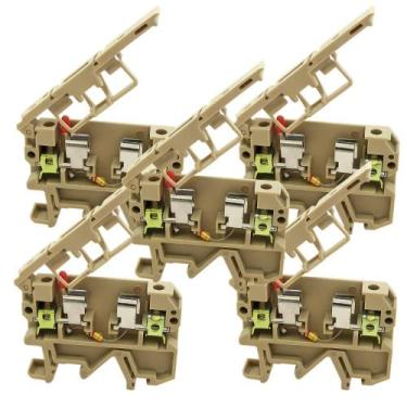 Imagem de Kit 5 borne sak porta fusivel com led - STARK