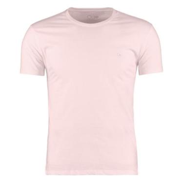 Imagem de Camiseta Blusa Básica Ogochi Oficial Masculina Lisa Tecido Premium, Cr
