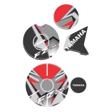 Imagem de Adesivo Protetor Tank Pad Resinado Compatível com Moto FZ25 2017 a 202