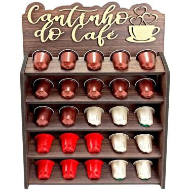 Imagem de Porta Capsulas Nespresso Suporte Cápsulas Cantinho Do Café A