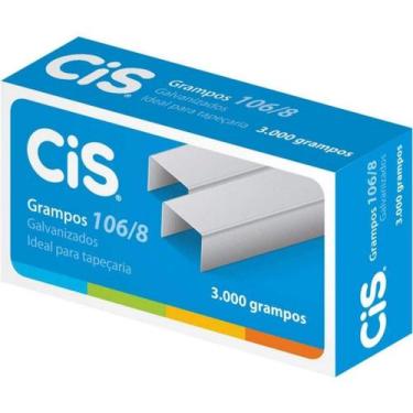 Imagem de Grampo 106/8 Cis 3000 Grampos Galvanizado
