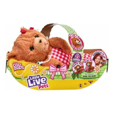 Imagem de Pelúcia Little Live Pets Cozy Dozys Urso Beau Fun F0220-1