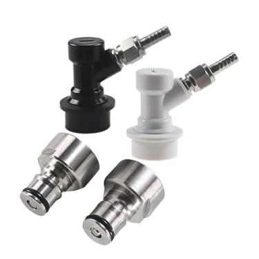 Imagem de Fabricação caseira de cerveja Ball Lock Conversion Kit for Sankey Couplers Include Ball Lock Disconnect Set Swivel Nut Keg Coupler Adapter Acessórios para vinho