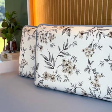 Imagem de Jogo de Lençol Cama 3 e 2 Peças Estamapados 100% Algodão com Elástico e Toque Macio (Casal, Sultan)