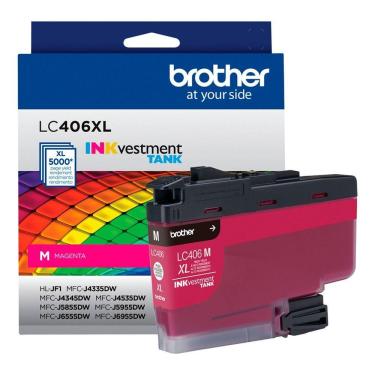 Imagem de Cartucho De Tinta Brother Magenta 5k Lc406xlms