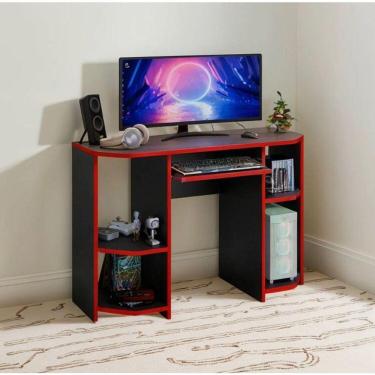 Imagem de Mesa Escrivaninha Gamer Computador Notebook Estudo Trabalho