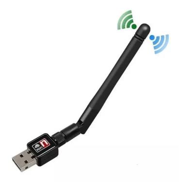 Imagem de Adaptador Wireless Antena Wifi 1200mbps Para Pc e Notebook