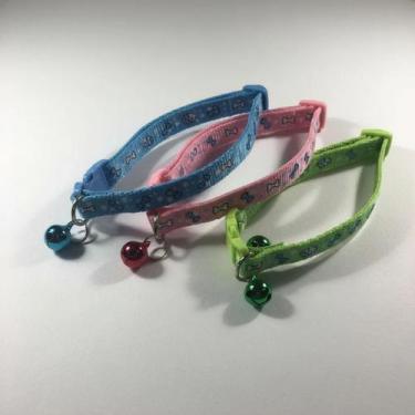 Imagem de kit 2 Coleira Cola De Gato Gatinho pescoço Cachorrinho - TJ Drop Rio