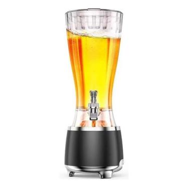 Imagem de Torre De Chopp Com Som Bluetooth e led 2.5 Litros - 2W, Preto