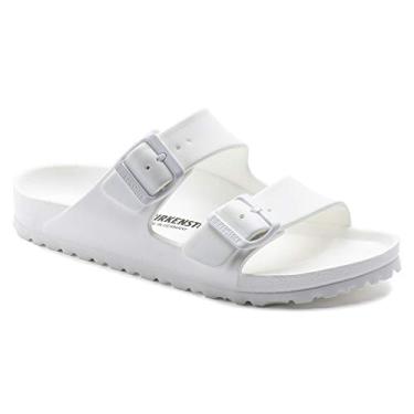Imagem de Birkenstock Sandálias brancas unissex Arizona Essentials EVA - 40 N EU