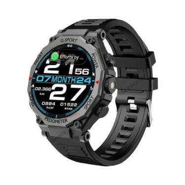 Imagem de Relógio Inteligente Masculino HD AMOLED Com NFC, GPS, Monitor De Frequ