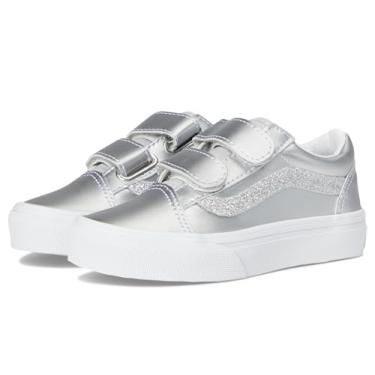 Imagem de Vans Tênis infantil unissex Old Skool V (criança pequena), Rocha lunar deslumbrante, 15