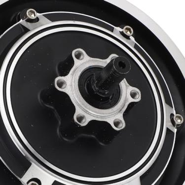 Imagem de Motor de Cubo de Scooter Elétrico 48V 1000W Freio a Disco Sem Escova para Pneu Externo de 10 Polegadas