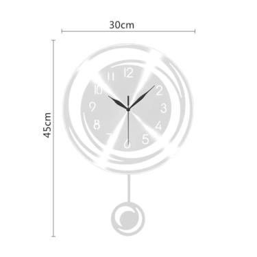 Imagem de Fenteer Coleção de Esculturas de Relógio de Palhaço, Leve E Silenciosa, Ornamento para Mesa, Centro de Mesa, Armário, Sala de Jantar, Cozinha, Escritório, Dec