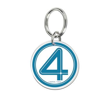 Imagem de WinCraft Chaveiro de acrílico premium Marvel Quarteto Fantástico