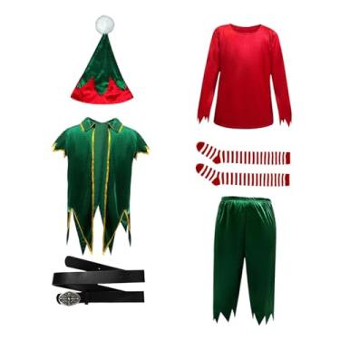 Imagem de predolo Cinto de fantasia de elfo de Natal para apresentações em festivais e bailes de máscaras, M Female