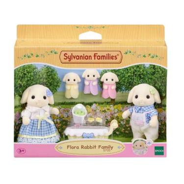 Imagem de Sylvanian Families Família Dos Coelhos Floral Epoch 5735