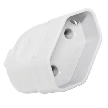 Imagem de Plugue Femea 2p 10a 250v Branco Tramontina Plugue Fêmea Branco 2p De 250 Volts E 10 Ampères - 57402152 -tramontina