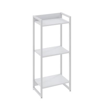 Imagem de Estante Dynamica 45x30x104cm C/03 Prateleiras Branco Chess / Est.branca Branco Chess / Est.branca