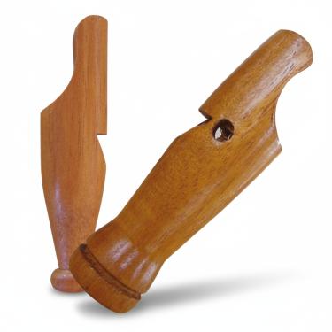 Imagem de 2 Apitos Premium Grilo E Apito Profissional Madeira Saracura