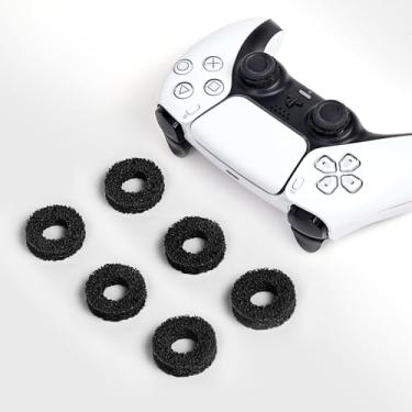 Imagem de MOLOPPO Pacote com 8 acessórios para jogos, compatível com PS5, PS4, PS Portal, Xbox One, Xbox Elite, controle de movimento de assistência de mira, melhora a precisão e a sensibilidade do controle