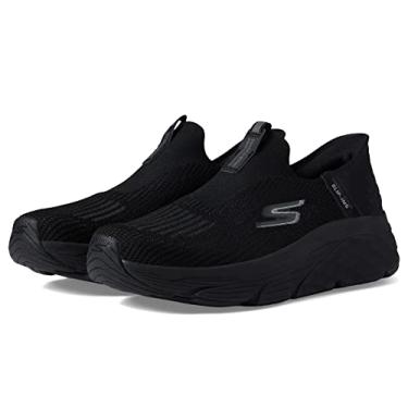 Imagem de Skechers Tênis feminino Hands Free Slip-Ins Max Cushion Elite-Smooth Transition, Preto, 7.5 Wide