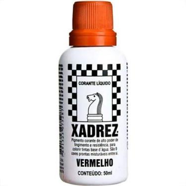 Imagem de Corante Xadrez Laranja 50Ml Para Tinta - Kit C/12 - XADREZ CORANTE