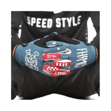 Imagem de Luvas De Motocross Com Tela Sensível Ao Toque Helium FH MTB MX Para Ci