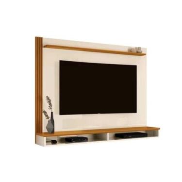 Imagem de Painel para TV até 55 Polegadas Davos 140cm - EDN MOVEIS, OFF WHITE