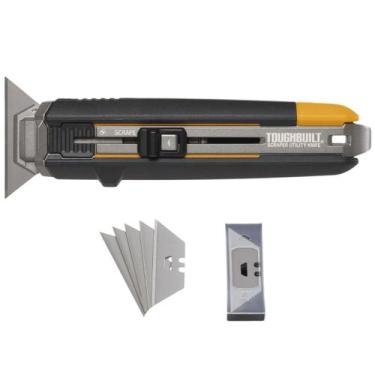Imagem de Kit Estilete Raspador 160mm ToughBuilt TB-H4S5-01 + 30 Lâminas TB-H4S3