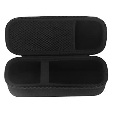 Imagem de SUNGOOYUE Estojo de Viagem Rígido Em EVA para Compressor de Ar XM500010 Mi, Preto, Armazenamento à Prova d'água, 7,7 X 3,1 X 1,4 Polegadas Interno, Com Bolso de Malha e Alça