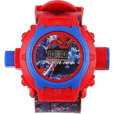 Imagem de HOUSE OF DAILUS Relógio com projetor digital Homem-Aranha com 24 imagens para crianças: o melhor presente de Natal e aniversário!