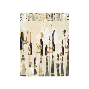 Imagem de xigua Lençol de berço feminino egípcio antigo para meninas e meninos, lençol macio e respirável adequado para berço padrão e cama infantil 68,5 x 99 cm