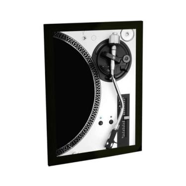 Imagem de Quadro Decorativo A2 Mesa De Som Dj Musica Eletrônica Rap Funk X Decoração Poster