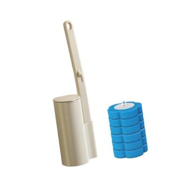 Imagem de YWJLQH Conjunto de escova sanitária com refis - Kit inicial profissional para limpeza profunda, 6 Refis para a Cabeça