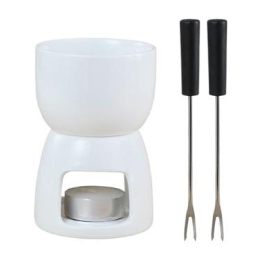 Imagem de Copo De Fondue - Pote Para Aquecer Manteiga,Copos De Fondue 150 ML Com Vela | Para Mergulho De Queijo Manteiga Bebida Casamento Festa Encontro Aniversário Noite De Encontro
