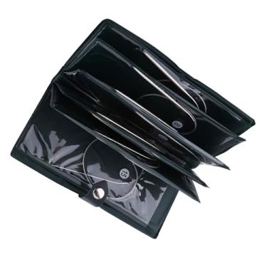 Imagem de Generic Ferramentas de tricô de Agulha Circular Altamente Polida Com Estojo de Agulha Perfeito, 11 Tamanhos para Horas de Artesanato Confortáveis, Material de Aço Inoxidável (65cm)