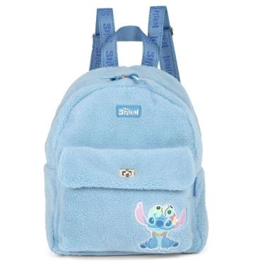 Imagem de Mochila Mochilinha Stitch Fofinha Disney Original Costas-Unissex