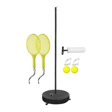 Imagem de simhoa Equipamento auxiliar para jogo de tênis preso à tetherball, bola para adultos, equipamento de treinamento para crianças, ferramenta de