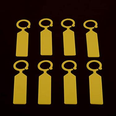 Imagem de Generic 100 Peças de Etiquetas Coloridas de Plástico Penduradas, Sinal de Marcador para Viveiro de árvores de Plantas, Marcador de Nome de Sementes Fácil de Usar para Decoração de Jardim, ótimo para