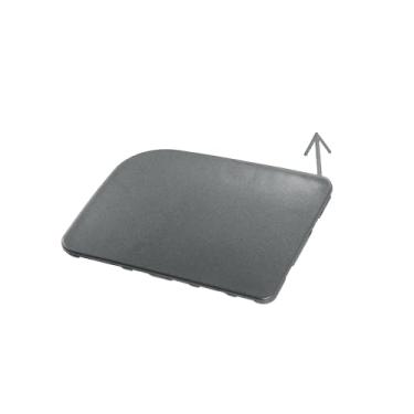 Imagem de VekAuto Tampa de gancho de reboque dianteiro esquerdo para Nissan Sentra 2016 2017 2018 2019 622A03YU0H - Pacote com 1 acessórios automotivos cinza